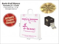 BUSTE IN CARTA KRAFT BIANCA 